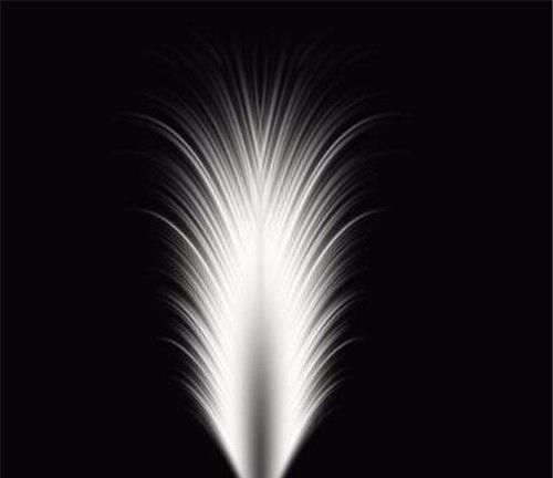 ps中的滤镜功能绘制羽毛