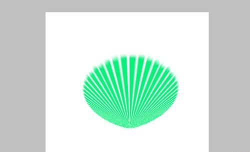 ps简单制作漂亮的绿色贝壳