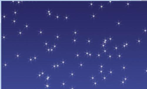 PS利用笔刷制作梦幻的星空效果图