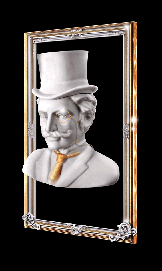 Photoshop制作非常细腻的教堂派对海报