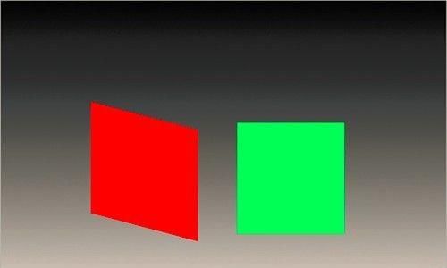 photoshop自由变换工具制作视觉上的错觉