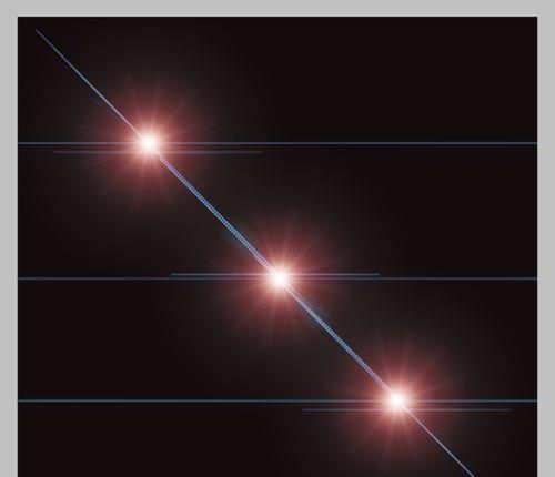 ps简单制作炫酷的光圈效果