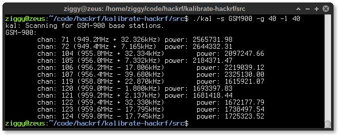 利用hackRF嗅探GSM网络流量