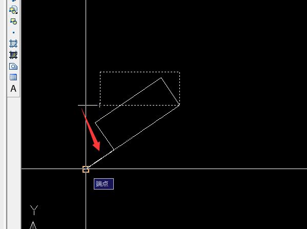 cad怎么旋转图形? cad旋转长方形的教程