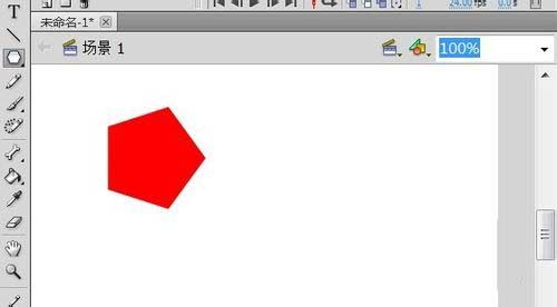 flash线条怎么改变形状?
