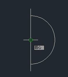 cad怎么使用对象捕捉追踪绘制插座图形?