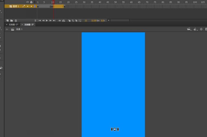 flash CS6怎么制作水滴下落的动画效果?
