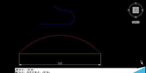 CAD怎么用拉长命令绘制圆弧?
