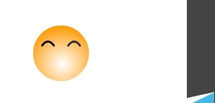 flash怎么制作一个qq表情笑脸哭脸的动画?