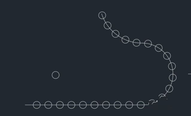 CAD中等分一条直线或曲线的方法