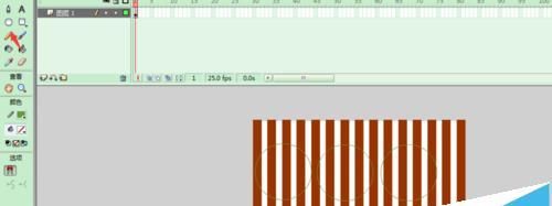 flash中怎么制作莫尔条纹效应的动画?