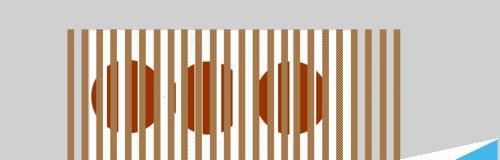 flash中怎么制作莫尔条纹效应的动画?