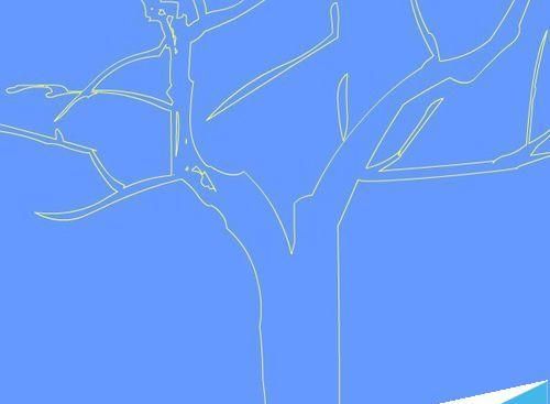 flash怎么绘制一颗苍天大树?