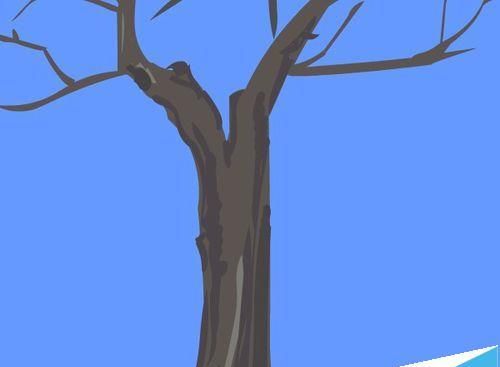 flash怎么绘制一颗苍天大树?