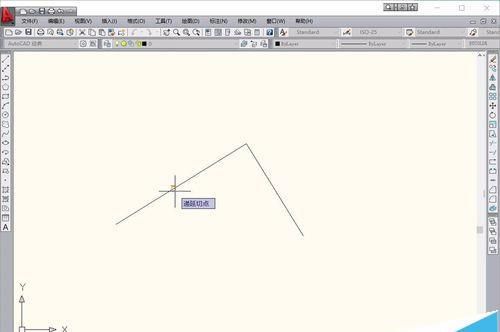 cad怎么绘制与两条直线相切的圆?