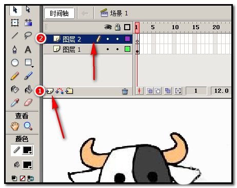 flash怎么描图案轮廓? flash图案描边的教程