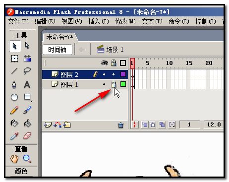 flash怎么描图案轮廓? flash图案描边的教程