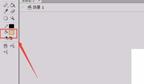 flash怎么制作一个2017年雄鸡独唱贺新年的图?