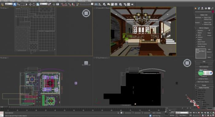 在3ds max中室内场景打灯光的教程