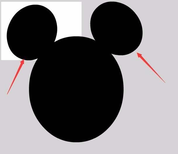 flash怎么绘制一个可爱的卡通米奇头像?