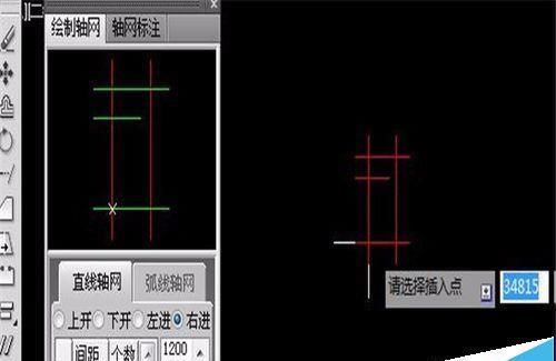 cad怎么画出轴网及轴网标注?