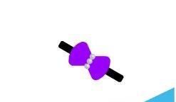 flash怎么绘制一个可爱的发夹图形?