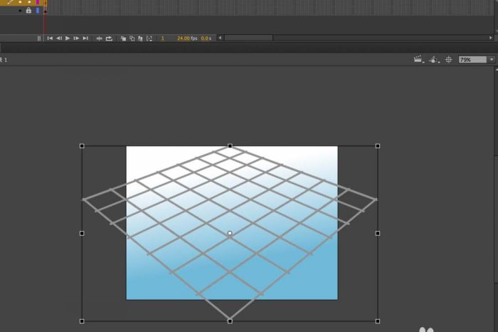 flash怎么制作小棋子在棋盘上滚动的动画?