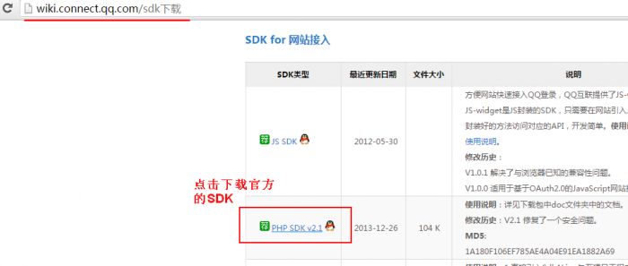 PHP第三方登录—QQ登录实现方法