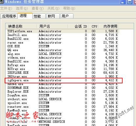igfxpers.exe是什么进程? igfxpers是木马吗